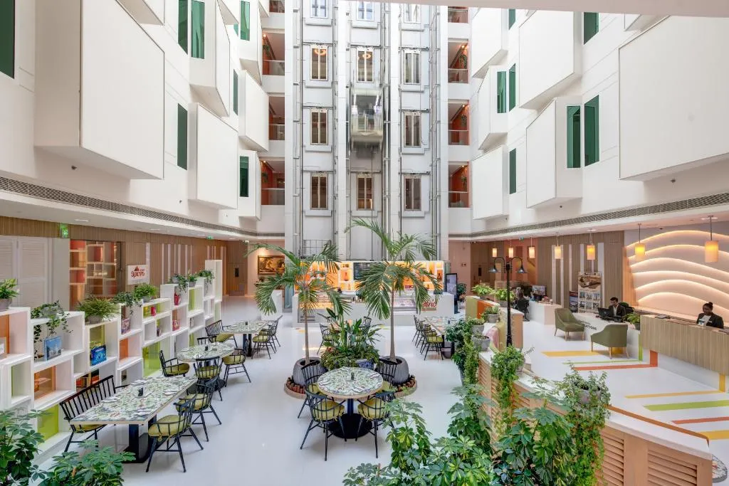 Restaurant, Al Khoory Atrium Hotel  - Al Barsha, Dubai