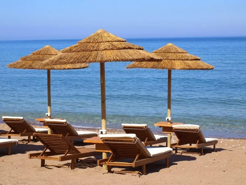 Beach, Messina Resort Hotel, Athens