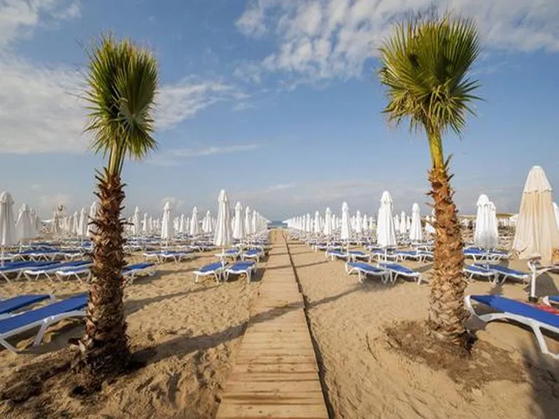 Beach, Dream World Aqua Hotel, Antalya
