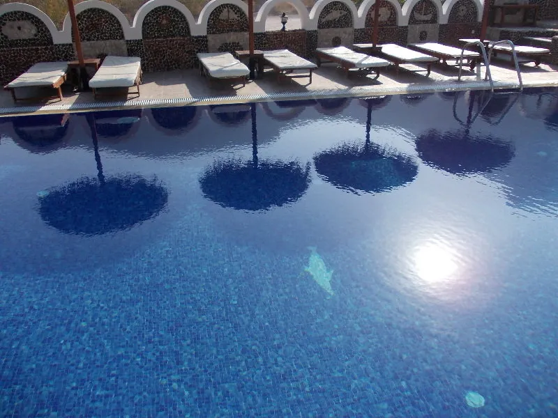 Pool, Aparthotel Black Sand, Santorini