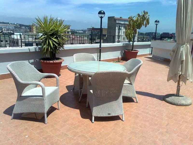 Terrace, Tiempo Hotel, Naples