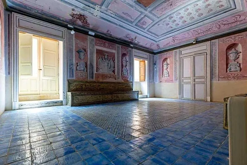 Lobby, Landolina Palace, Catania