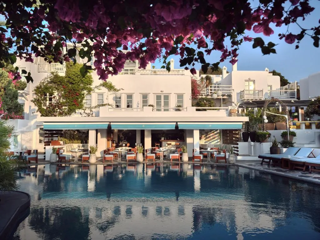 Pool, Belvedere hotel, Mykonos