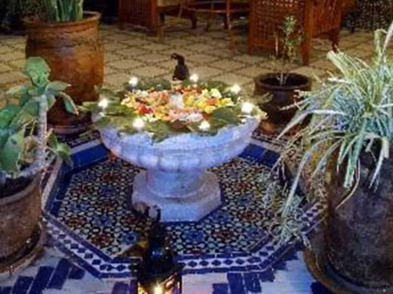 General view, Riad Dalia, Marrakech