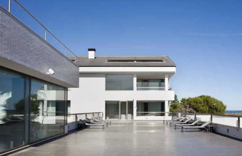 Terrace, Hotel Barú, Valencia