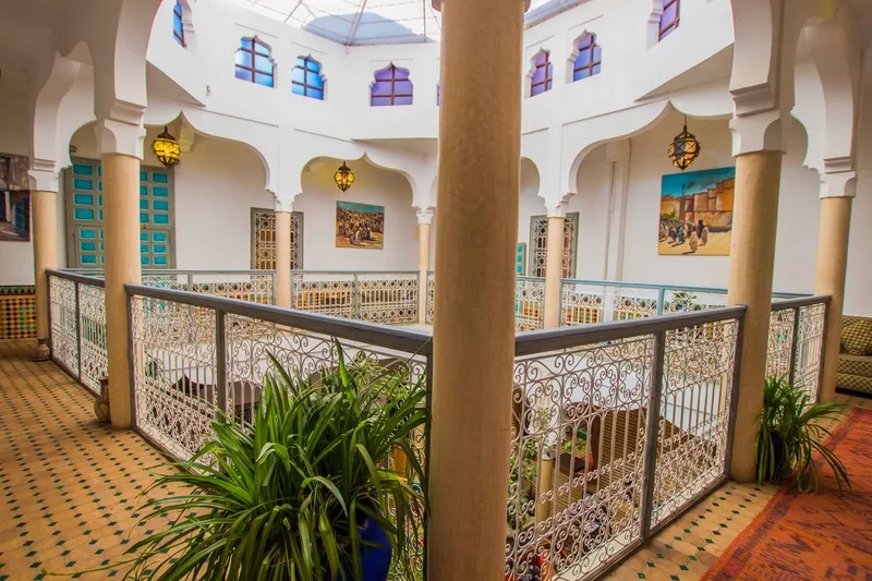 General view, Riad Zinoun, Marrakech