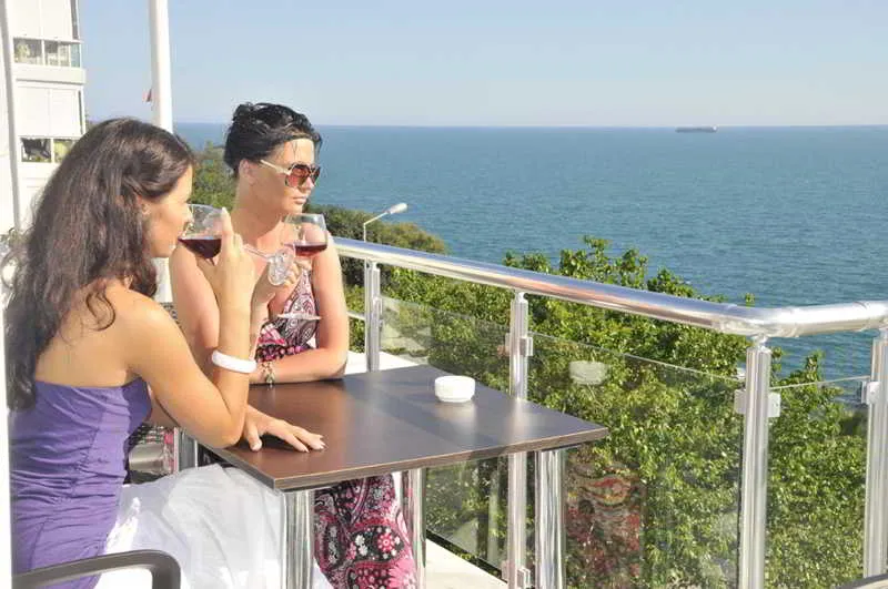 Terrace, Lucky Monkey Hotel, Antalya