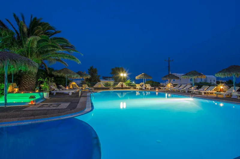 Pool, Pantheon Hotel, Santorini