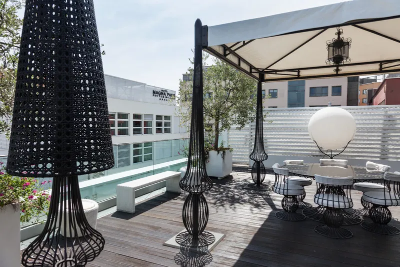 Terrace, Magna Pars L'Hotel à Parfum, Milan