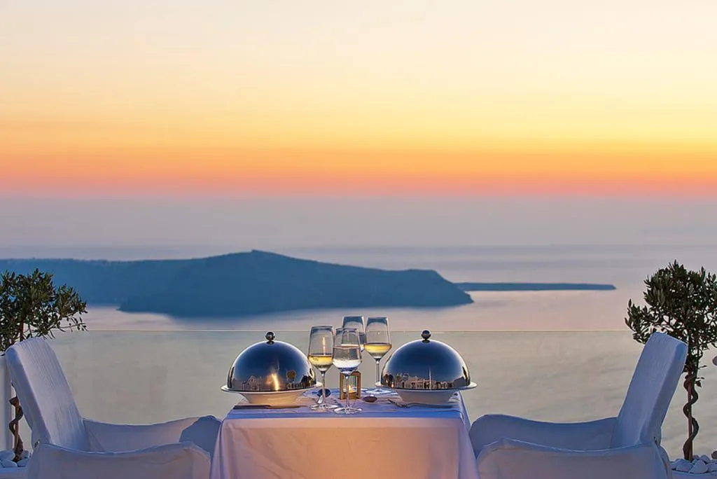 Restaurant, Above Blue Suites, Santorini