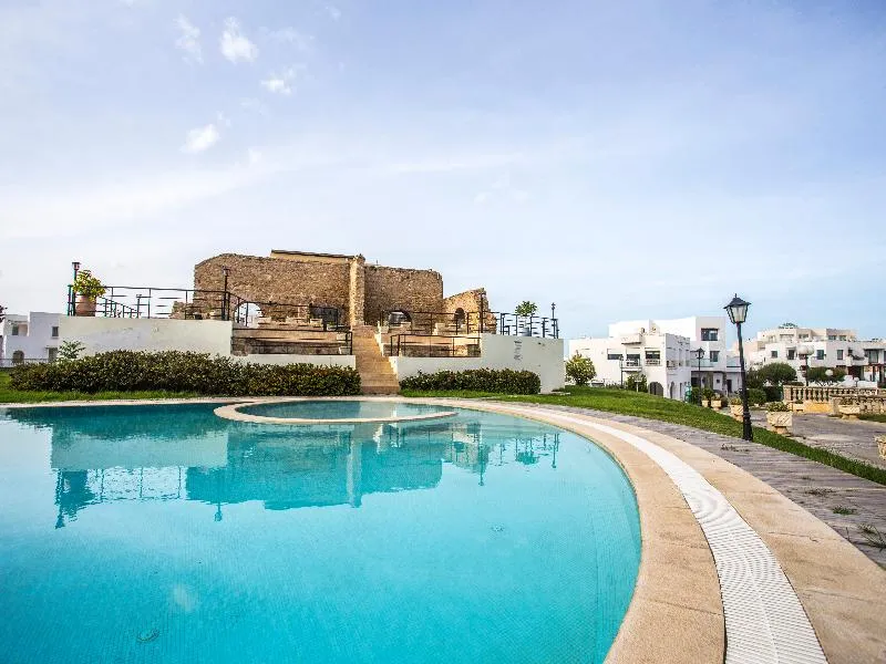 Terrace, Golden Carthage Residence, Tunisia