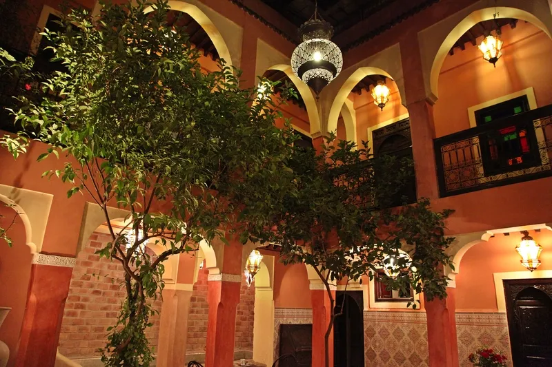 Lobby, Riad Cala Medina, Marrakech