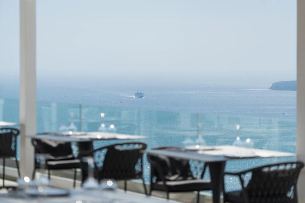 Restaurant, Volcano View Hotel, Santorini