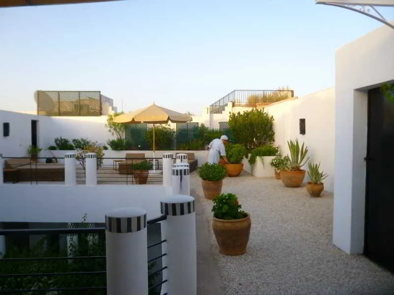 Terrace, Riad Tchina, Marrakech