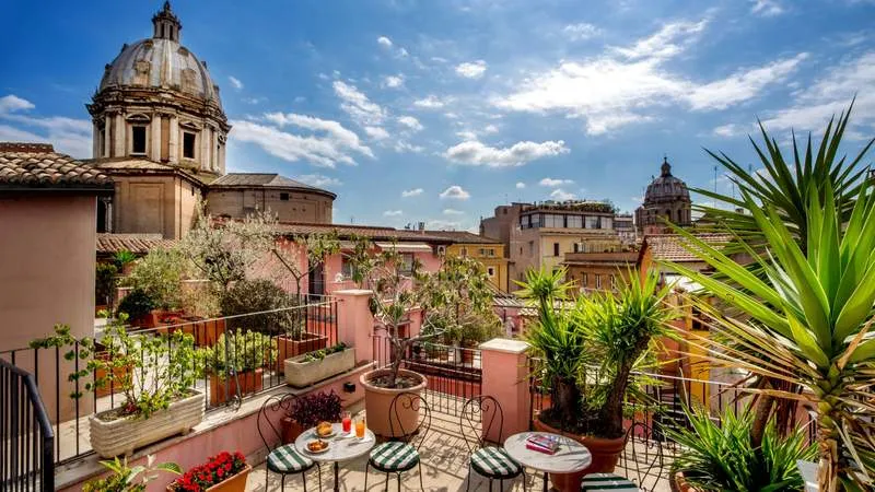 General view, Hotel Sole Roma, Rome