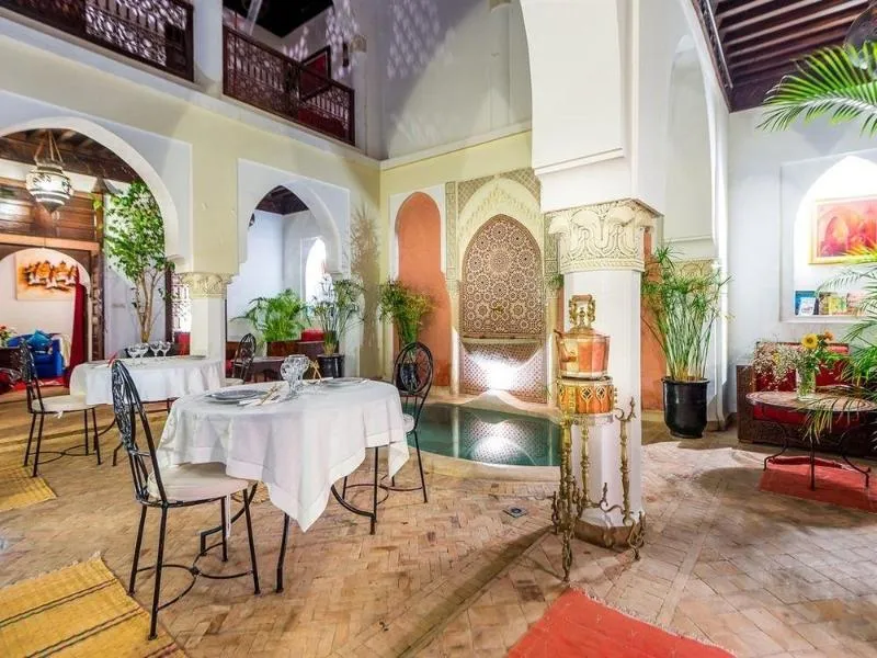 General view, Riad Calista, Marrakech
