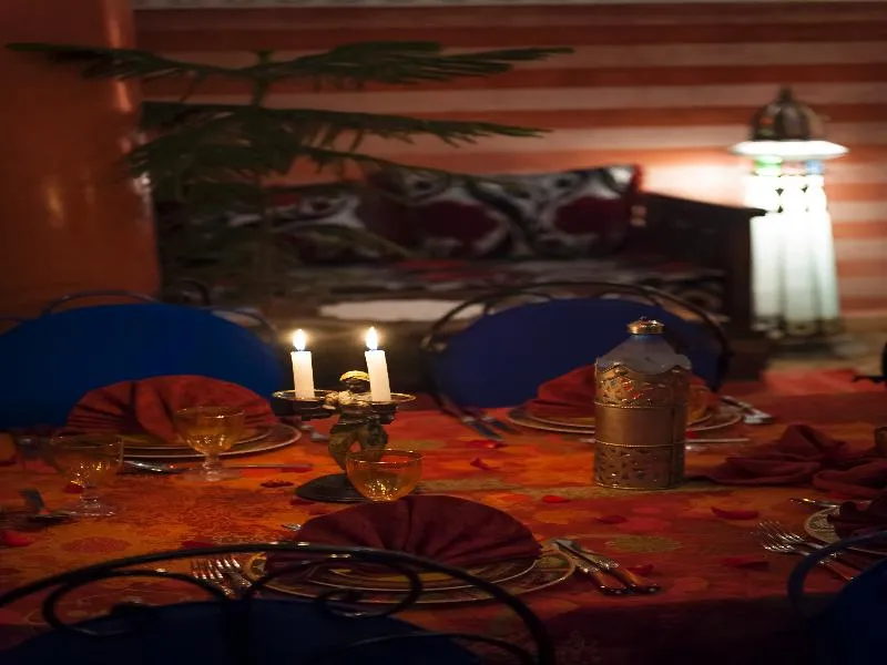 Restaurant, Riad Bleu Du Sud, Marrakech