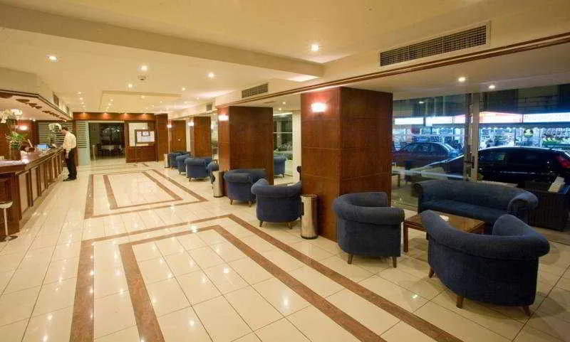 Lobby, Manousos City Hotel, Rhodes