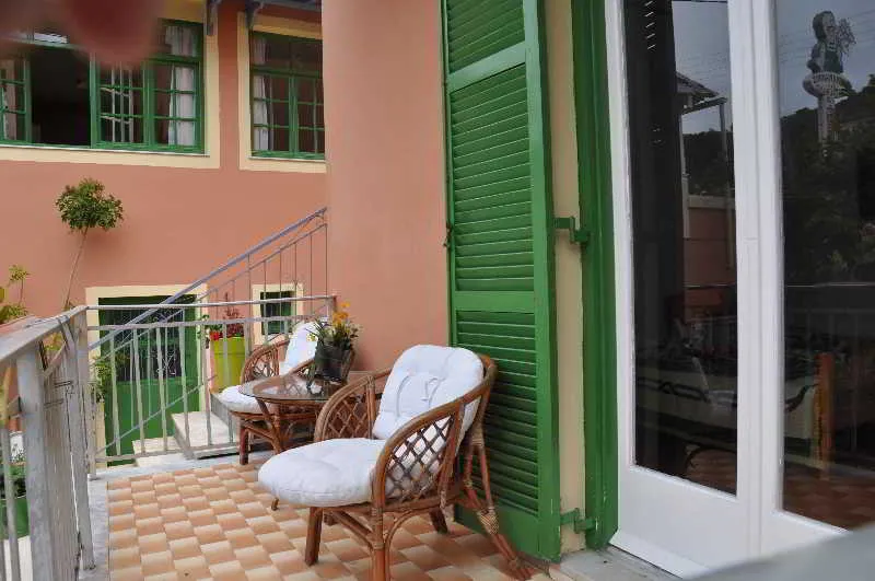 Terrace, Barbayiannis Studios, Corfu