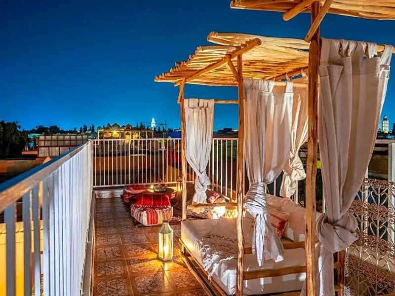 General view, Riad Yalla Habibi, Marrakech