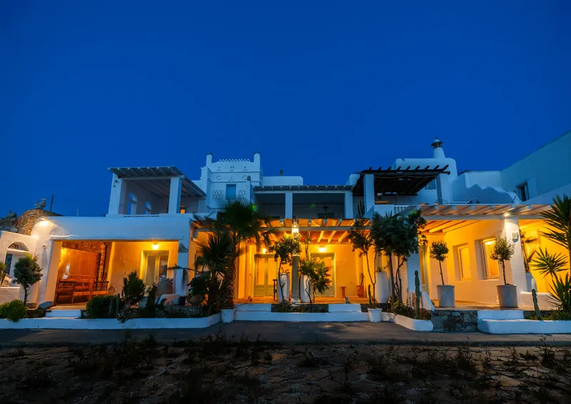General view, Ornos Blue, Mykonos