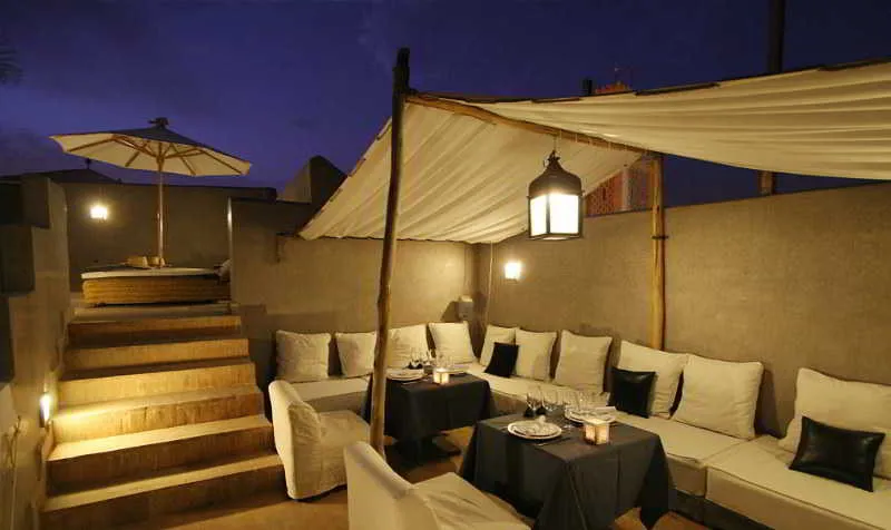 Terrace, Riad Awa, Marrakech