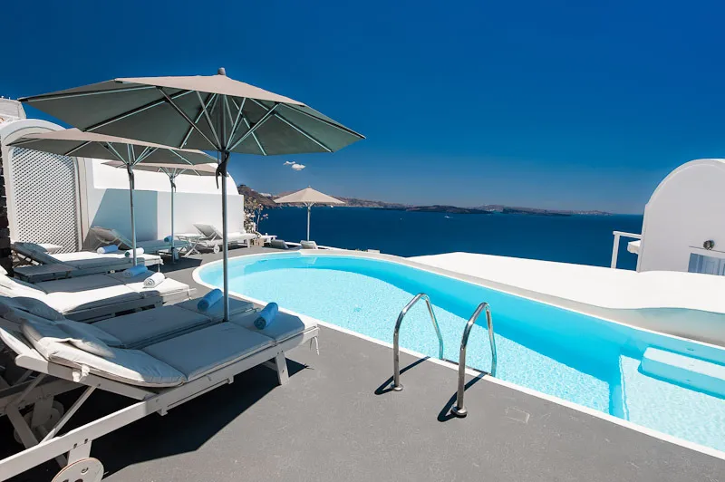 General view, Atrina Canava 1894 Hotel, Santorini