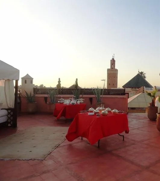 General view, Riad Shama, Marrakech