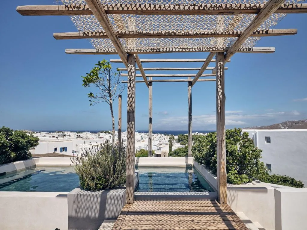 Pool, Belvedere hotel, Mykonos