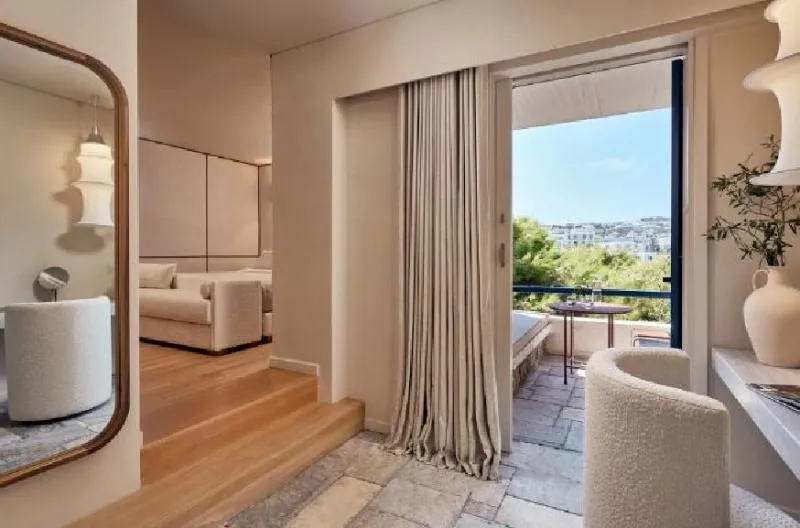 DOUBLE SUPERIOR SIDE SEA VIEW Room, Mykonos Theoxenia, a Member of Design Hotels, Mykonos