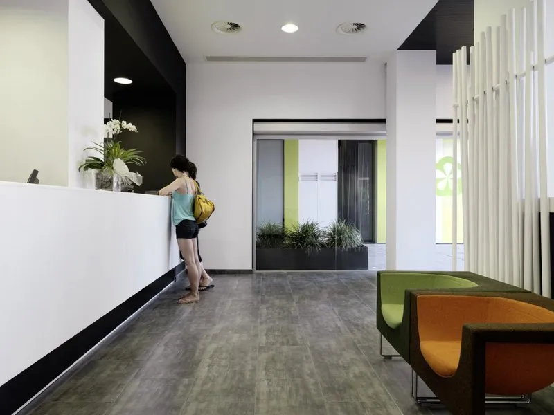 Lobby, Melon District Marina Residencia, Barcelona