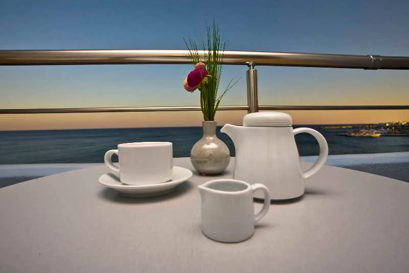 Terrace, Astron Hotel, Crete