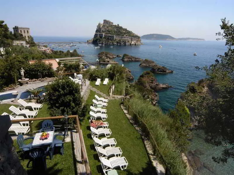 General view, Giardino delle Ninfe e la Fenice, Naples