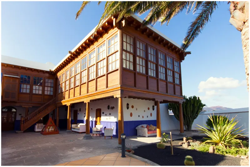 Terrace, Casona de Yaiza, Lanzarote