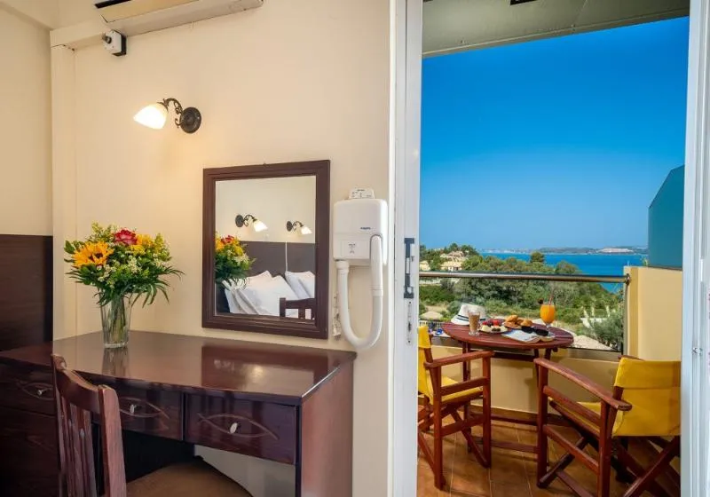 DOUBLE SEA VIEW Room, Lorenzo Hotel, Kefallinia