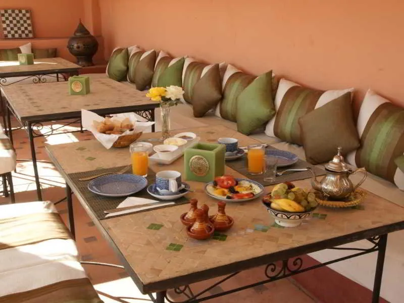 General view, Riad Nora, Marrakech