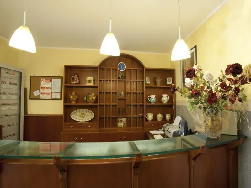 Lobby, Columbia Hotel, Palermo