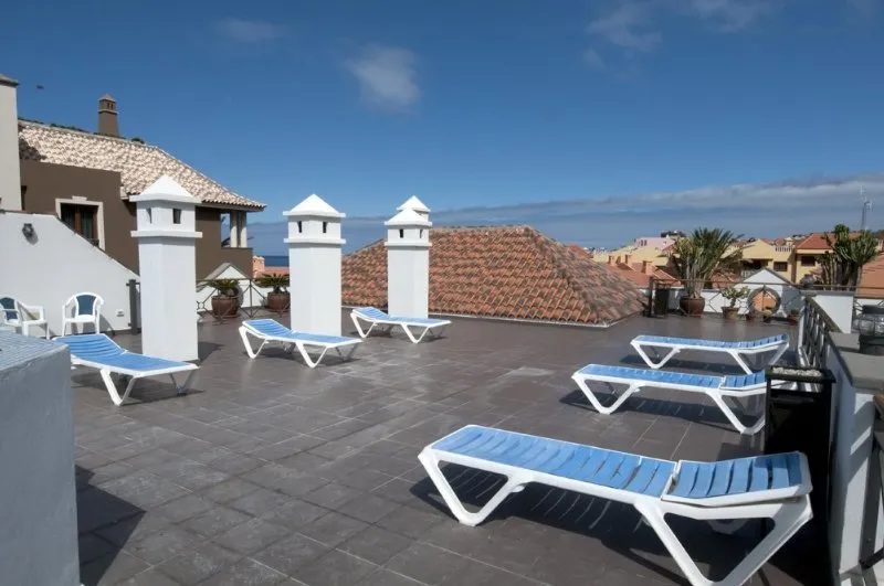 Terrace, Apartamentos Las Mozas, La Gomera