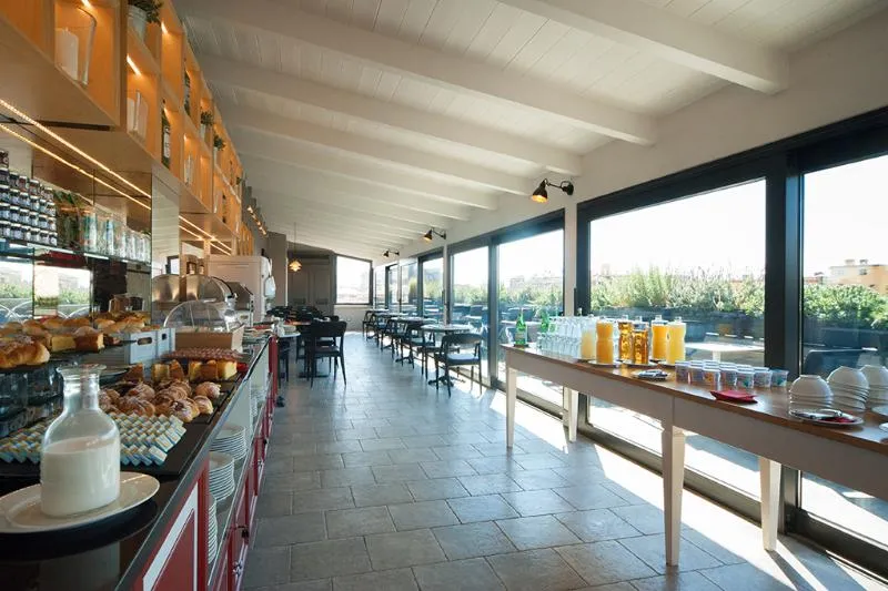 Terrace, Residence Trianon Borgo Pio, Rome