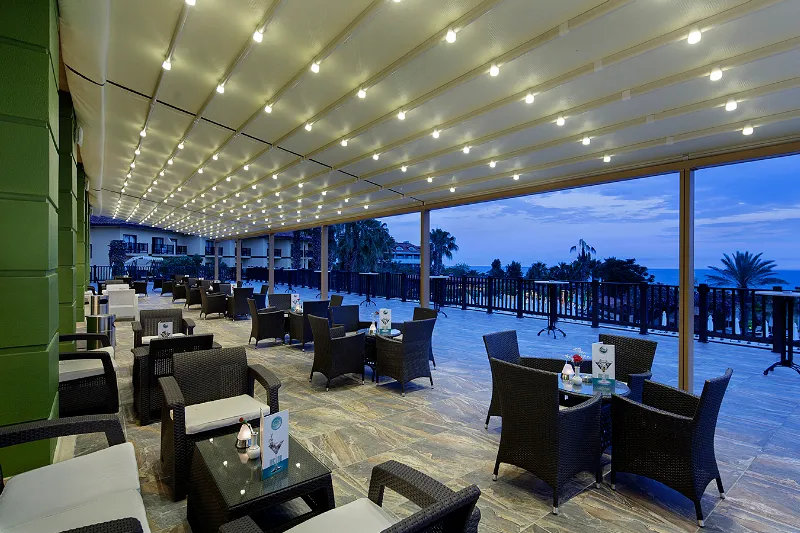 Terrace, Alba Resort Hotel, Antalya