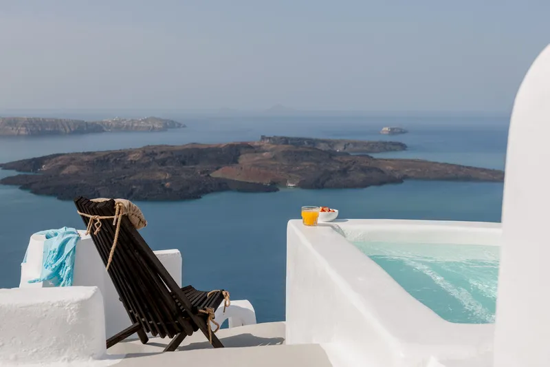 General view, Cocoon Suites, Santorini