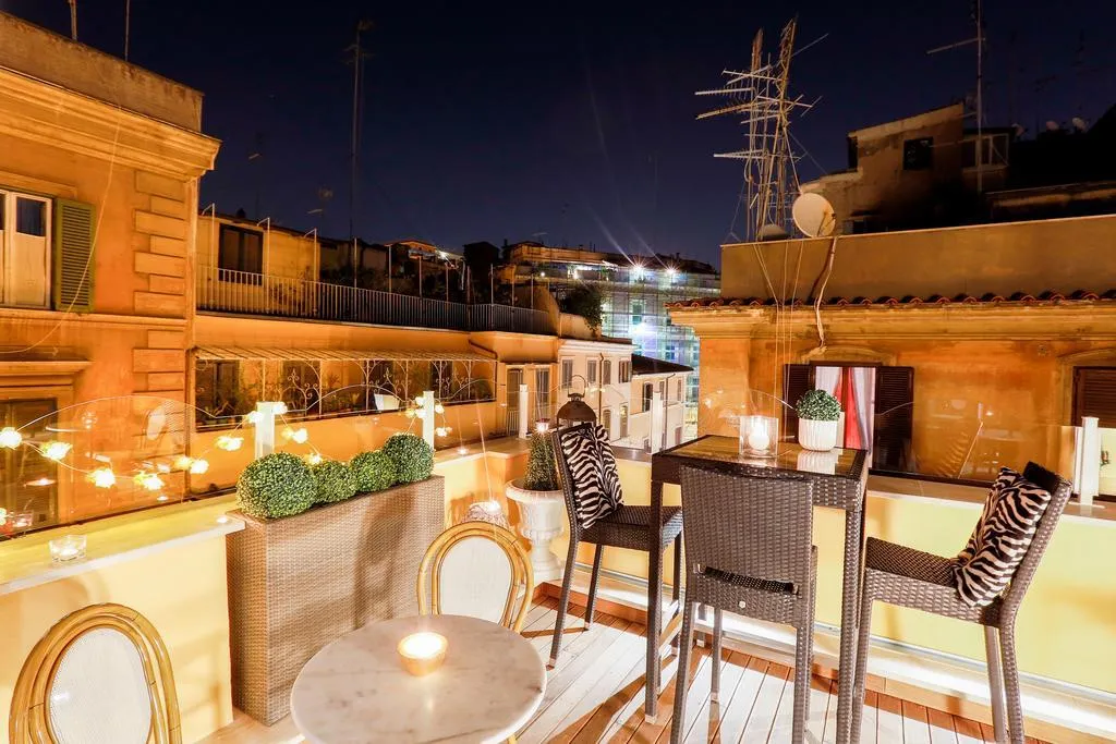 Terrace, Relais Monti, Rome