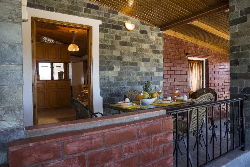 Terrace, Elia Stavros Villas, Crete