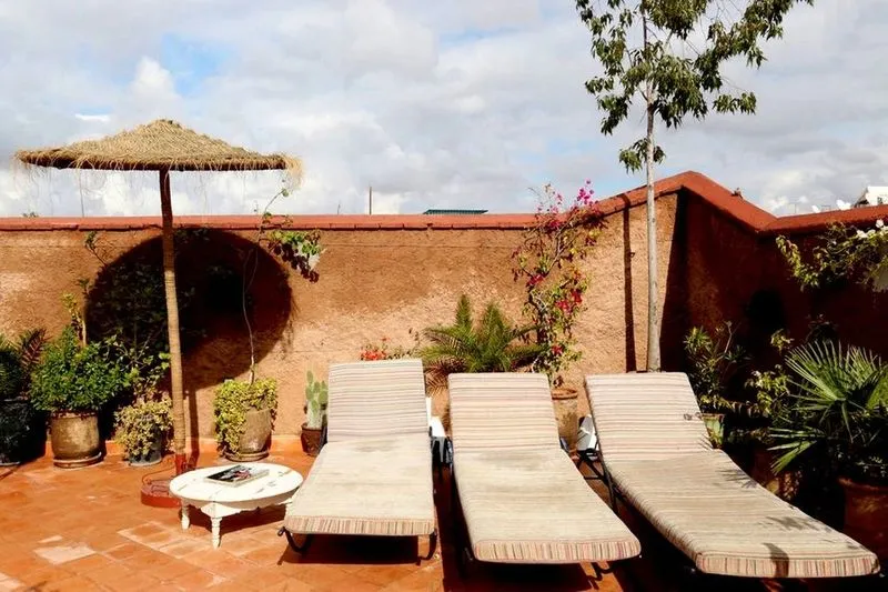 Terrace, Riad Azalia, Marrakech