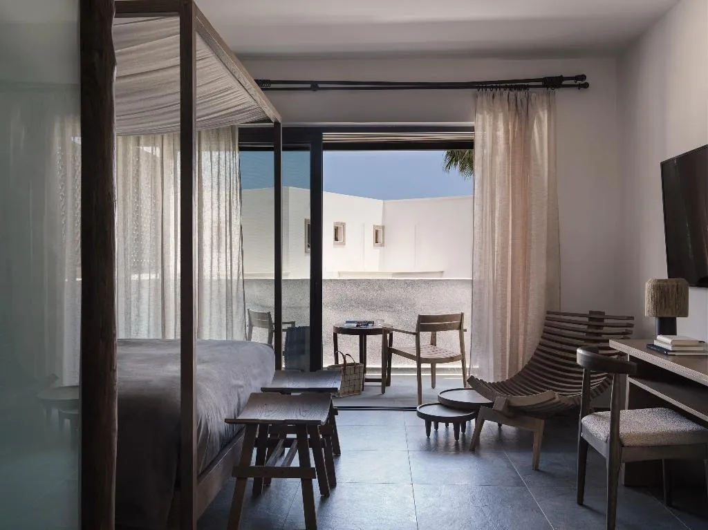 SUITE KING BED ONE BEDROOM  Room, Aulus Lindos Rhodes, Curio Collection by Hilton, Rhodes