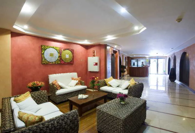 Lobby, Galeon Hotel, La Palma