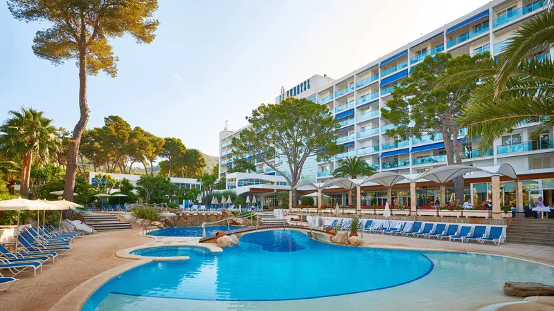 Pool, Hipotels Eurotel Punta Rotja, Majorca