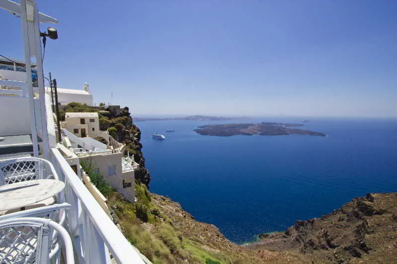General view, Pearl on the Cliff, Santorini