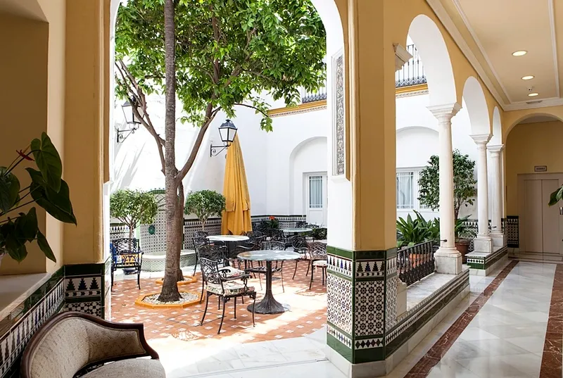 General view, Hotel Cervantes, Seville