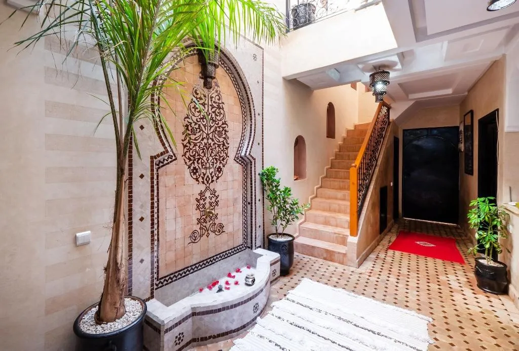 Lobby, Riad Elite, Marrakech